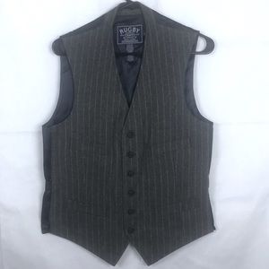 Rugby Ralph Lauren, Grey, Size 38R, Blend of Wool, Polyamide and Cashmere Vest